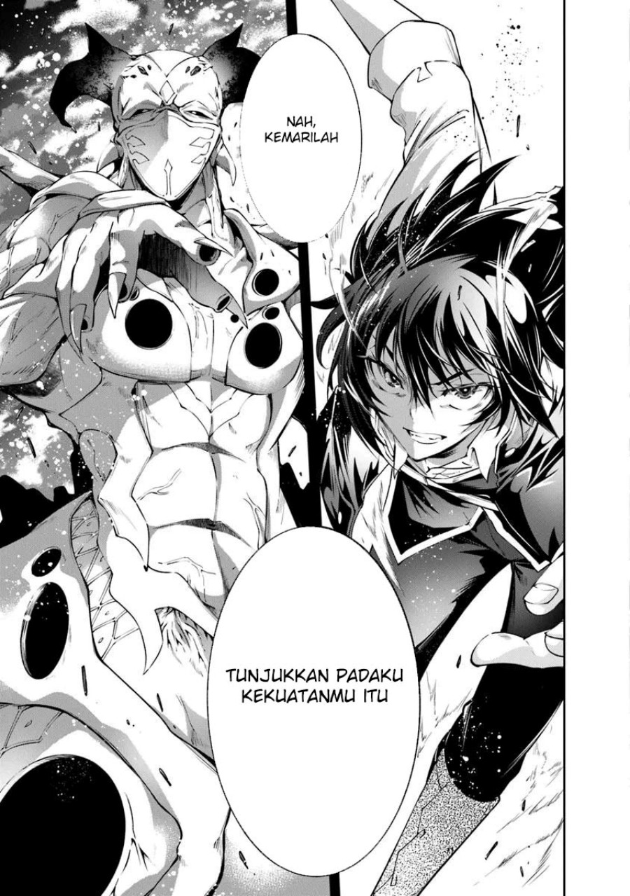 Kamigami ni Sodaterare Shimo no, Saikyou to Naru Chapter 57 Bahasa Indonesia